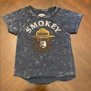 Smokey bear t-shirt
